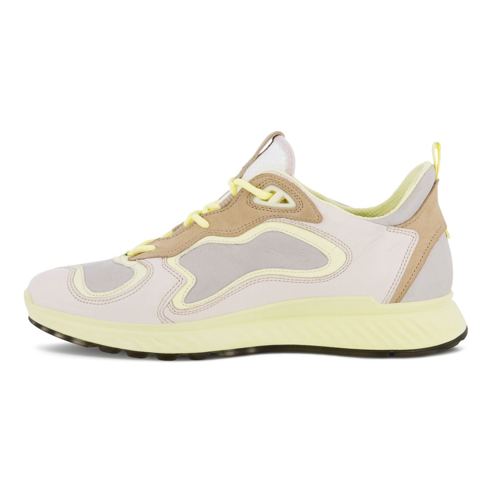 ECCO Womens Sneakers Beige - St.1 Laced - NOA-023947